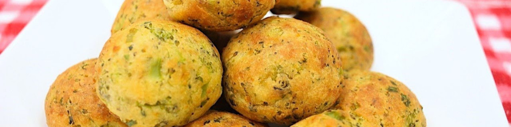 Receitas de Bolinhos de Vegetais: 