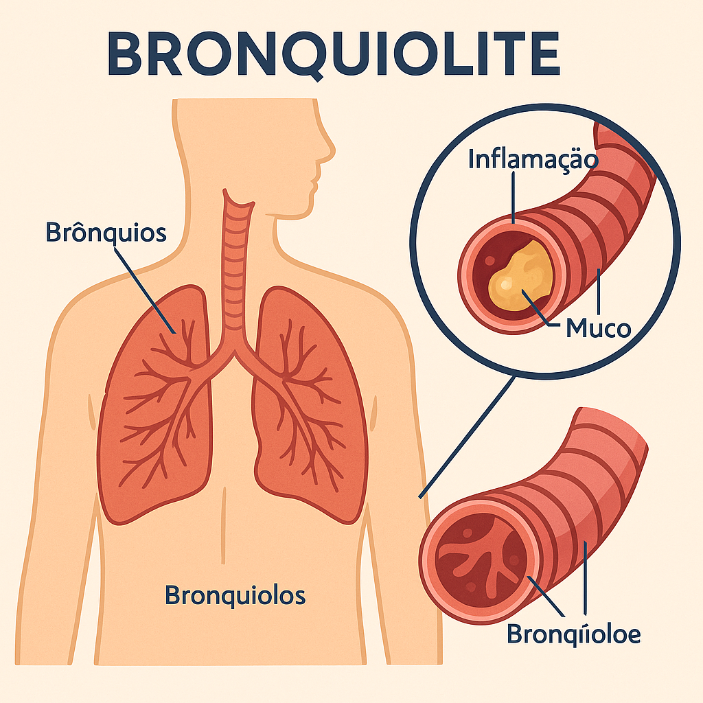 bronquiolite o que é, quais sao os sintomas, causas,tratamentos