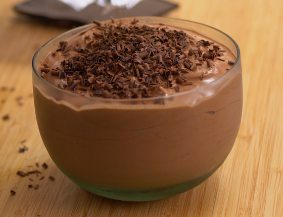 Receita Simples Mousse Fit de Chocolate Como Fazer em Casa