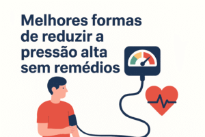 reduzir a pressão alta sem remédios