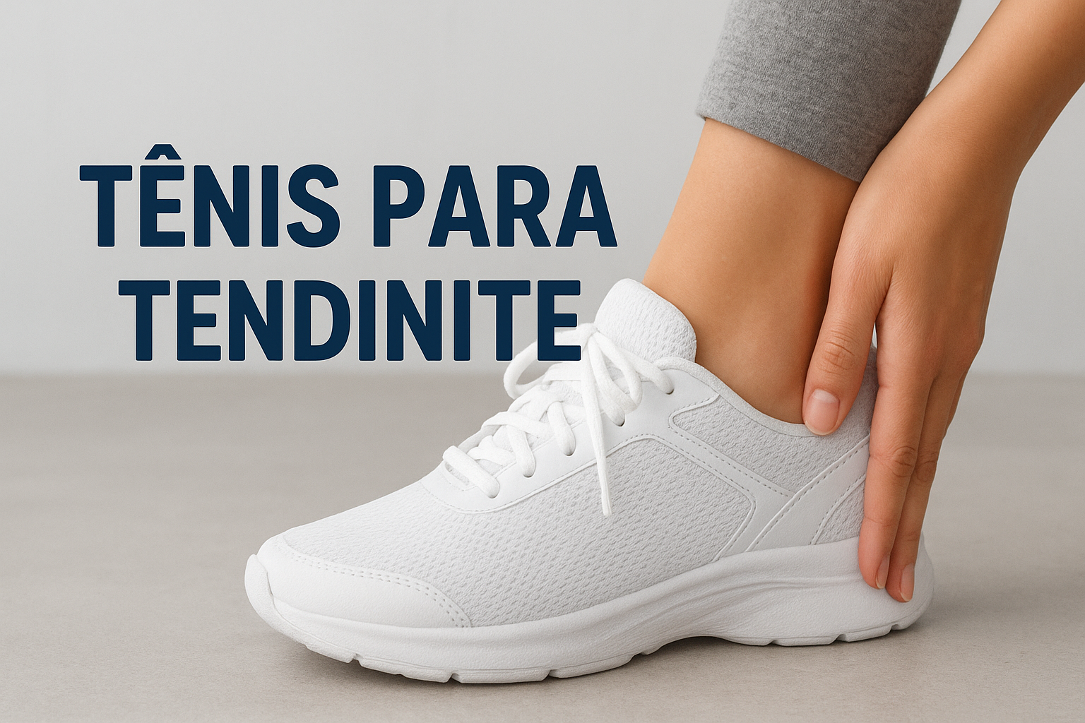 tênis para tendinite
