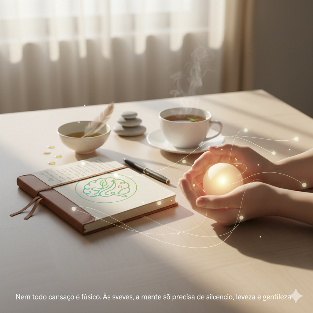 Mental Health Aesthetic: lembretes suaves para cuidar da mente