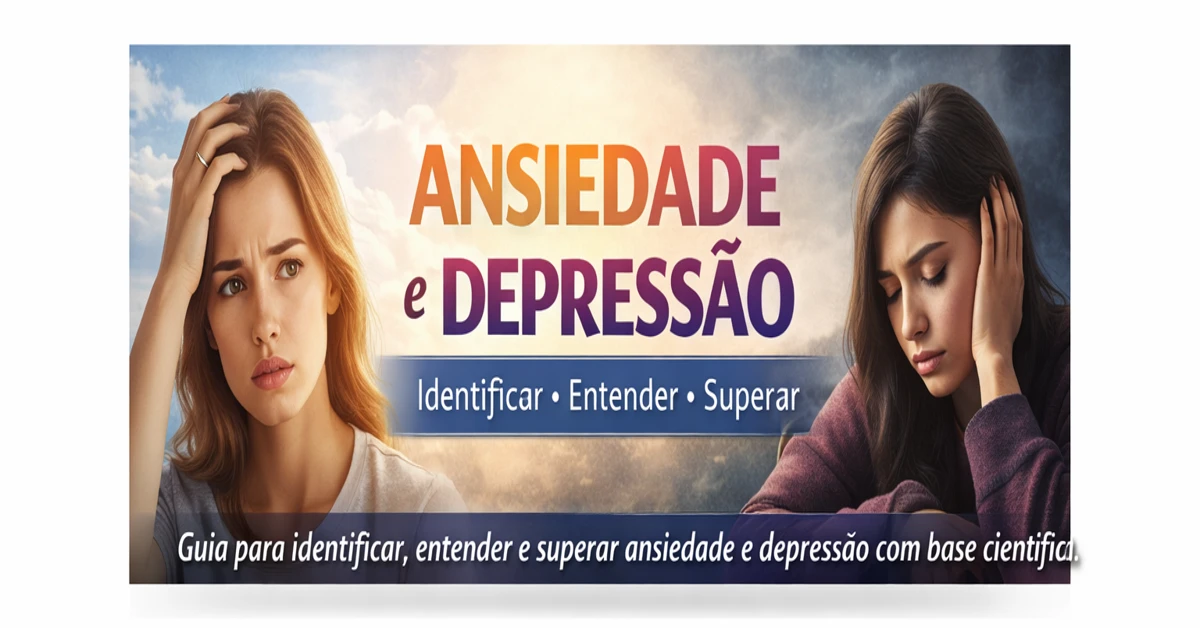 Ansiedade e depressão: como identificar, entender e superar