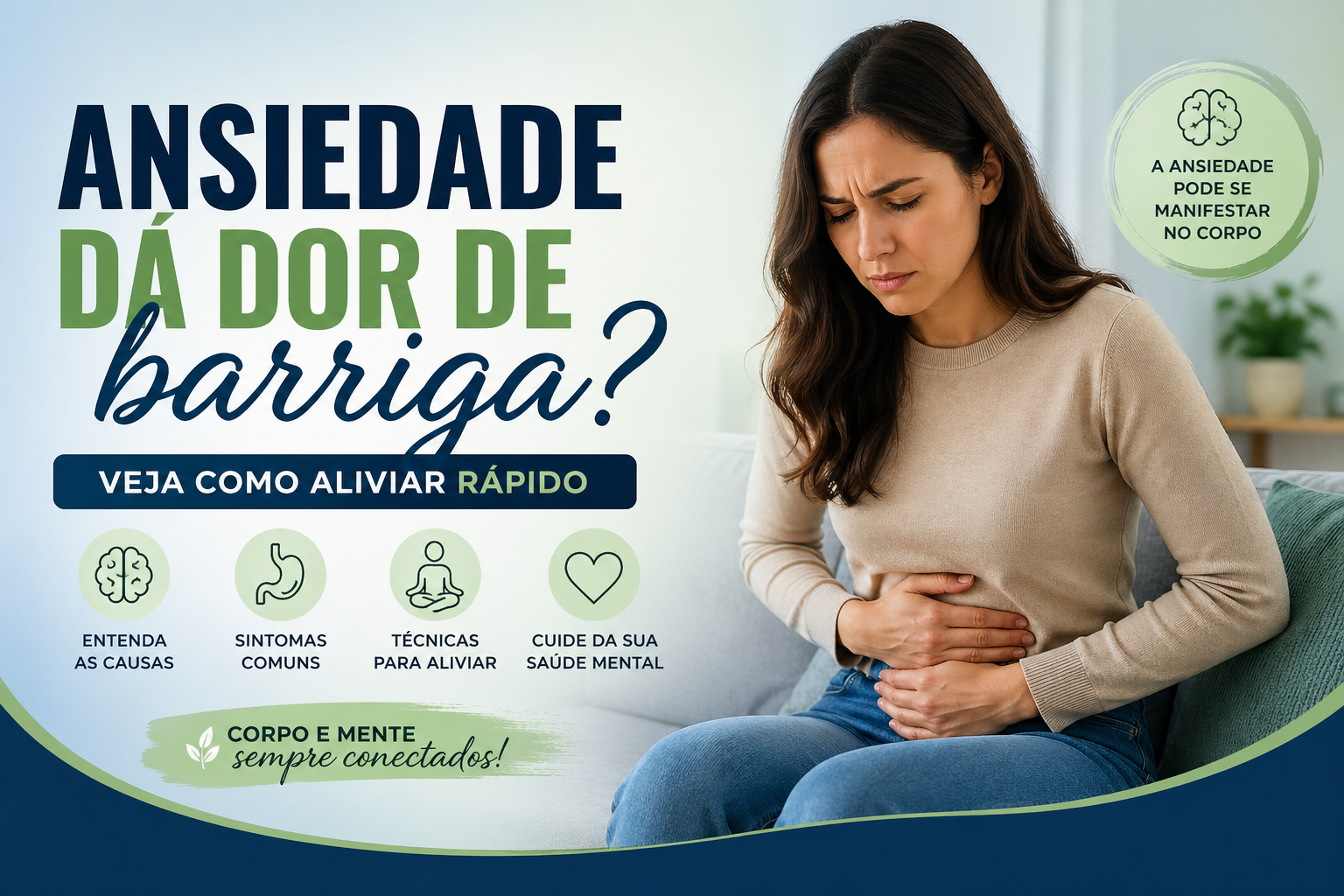 💭 Você sente dor de barriga sem motivo? Talvez não seja algo físico… A ansiedade pode afetar diretamente o seu intestino. Cansaço, desconforto, sensação de peso — tudo isso pode ser seu corpo tentando te avisar algo. Mas a boa notícia é que existem formas simples de aliviar isso. 🌿 Técnicas naturais 🌿 Controle da respiração 🌿 Pequenas mudanças no dia a dia Se você quer entender melhor e aprender a controlar, veja aqui 👇 👉 https://etficadica.com/quais-sao-os-12-sintomas-da-ansiedade/ 💚 cuide da sua mente, seu corpo agradece #Ansiedade #SaudeMental #BemEstar #Autocuidado